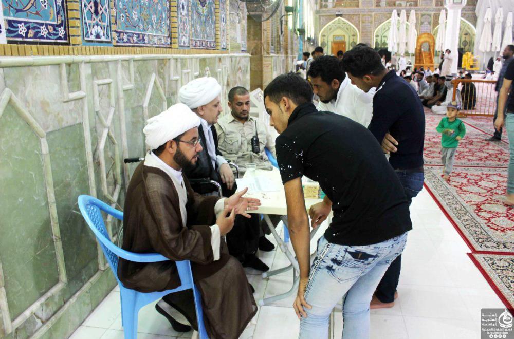 قسم الشؤون الدينية في العتبة العلوية ينشر محطاته الاستفتائية خلال شهر رمضان المبارك 