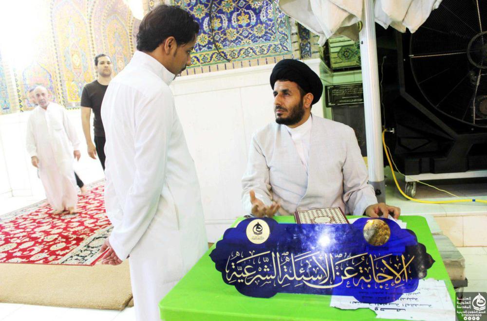 قسم الشؤون الدينية في العتبة العلوية ينشر محطاته الاستفتائية خلال شهر رمضان المبارك 