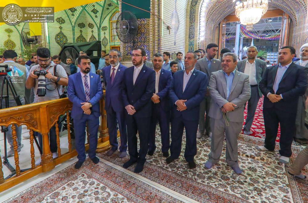 إنطلاق فعاليات مهرجان الغدير السنوي السابع في رحاب مرقد المولى أمير المؤمنين (عليه السلام)