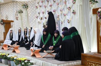قسما النسوية في العتبة العلوية المقدسة تختتم فعالياتها الخاصة بمهرجان الغدير السنوي السابع