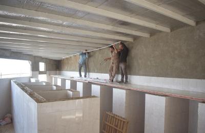 الكوادر الهندسية في العتبة العلوية تعلن الوصول إلى المراحل النهائية في مشروع قاعات مدينة الإمام الرضا (عليه السلام) للزائرين