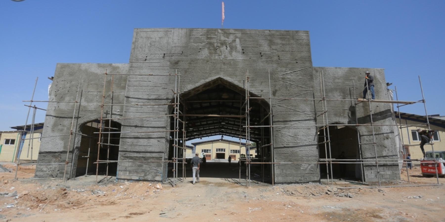 تواصل نسب الإنجاز في مدينة الإمام الرضا (ع) لخدمة زائري أمير المؤمنين (ع) بمساحة 12 ألف متر مربع