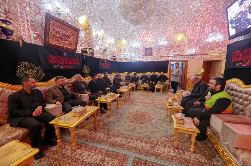 لجنة العلاقات الخارجية في العتبة العلوية وبلدية طهران يناقشان خطة زيارة أربعينية الإمام الحسين(عليه السلام)