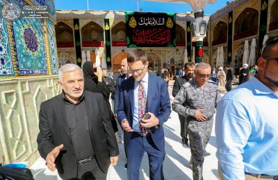 السفير الكندي الجديد في العراق : الإمام علي رمزٌ للإنسانية 