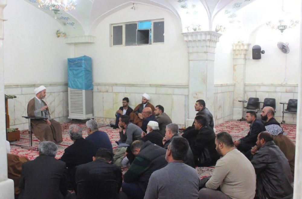 قسم الشؤون الدينية يستقبل "تجمع الرحمة لرعاية الفقراء" من محافظة واسط  
