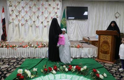 دار القرآن الكريم النسوي يقيم محفلا قرآنيا للفتيات اللاتي بلغن سن التكليف