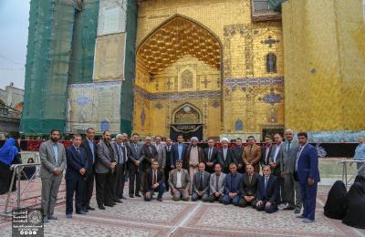 قسم الشؤون الدينية يستضيف أساتذة وتربويي العاصمة بغداد في العتبة العلوية المقدسة