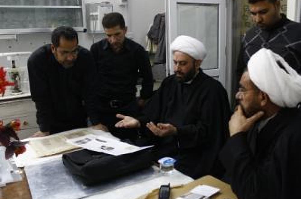 ممثل المركز الإسلامي في مدينة هامبورغ الالمانية يزور العتبة العلوية المقدسة ويناقش التعاون المشترك