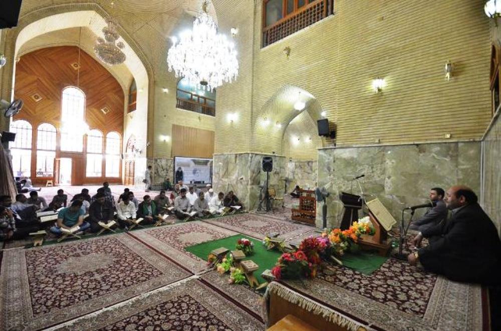 العتبة العلوية المقدسة ترعى محفلاً قرآنياً باستضافة وفد قرآني من العتبة الحسينية المقدسة