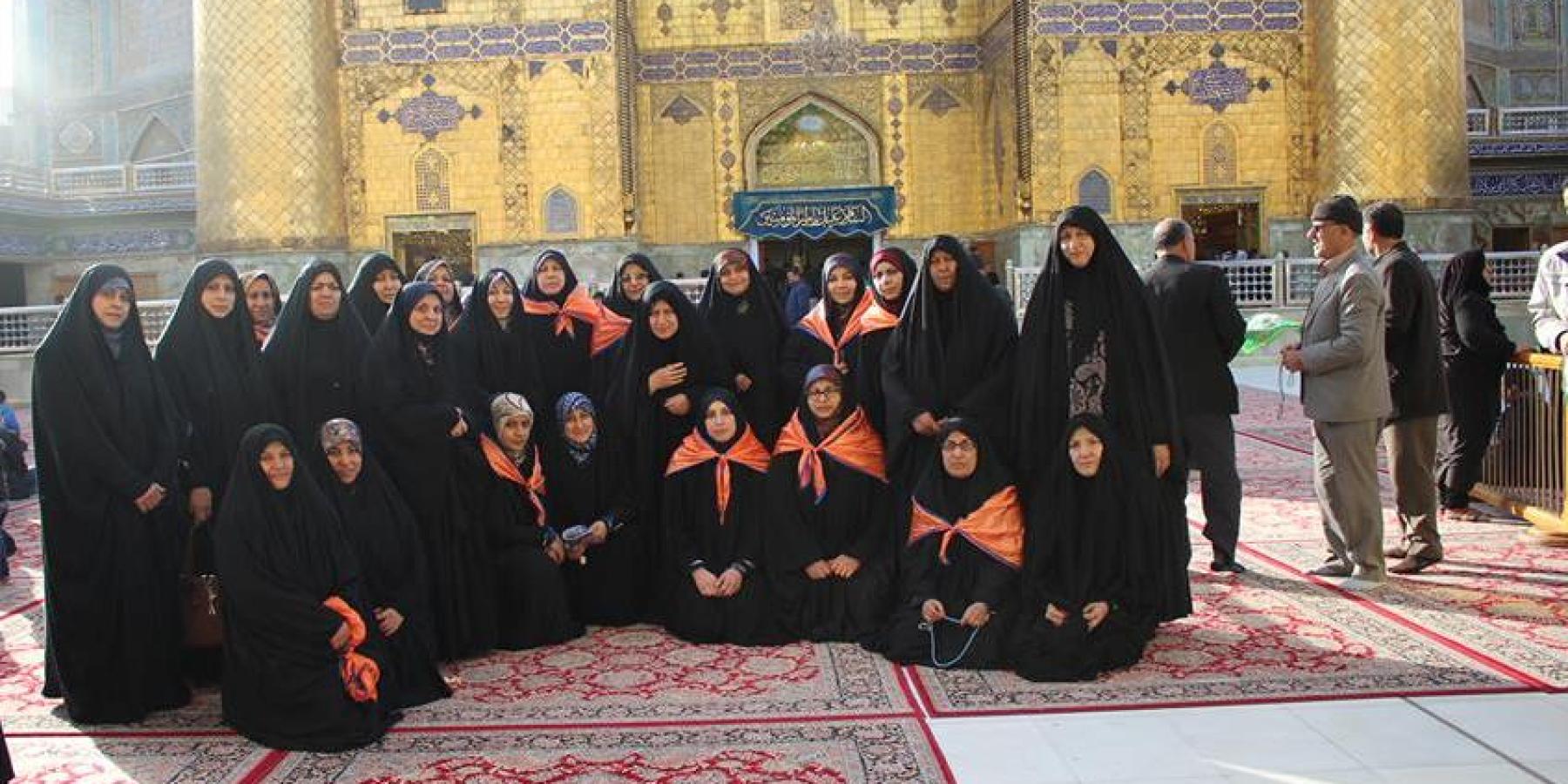 اللجنة الثقافية النسوية في الوقف الشيعي في ضيافة القسم النسوي في العتبة العلوية