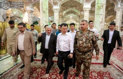 السفير الصيني في العراق: العتبة العلوية والنجف محط احترامنا وتقديرنا