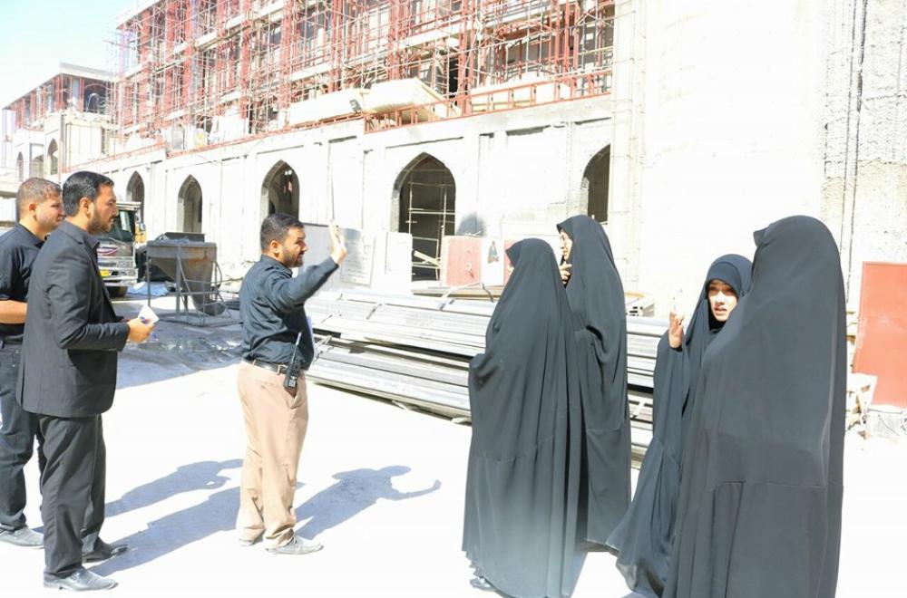 إدارة القسم النسوي في العتبة العلوية المقدسة تشرف على الاستعدادات الخاصة لاستقبال زائرات أربعينية الإمام الحسين(عليه السلام)
